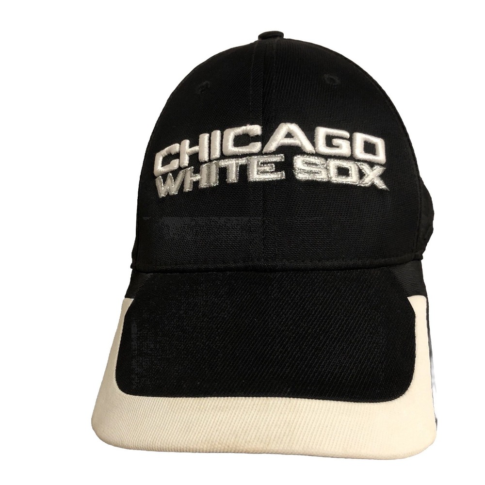 Nike MLB Chicago White Sox Black/White Hat Genuine Merchandise. OSFA. Unisex